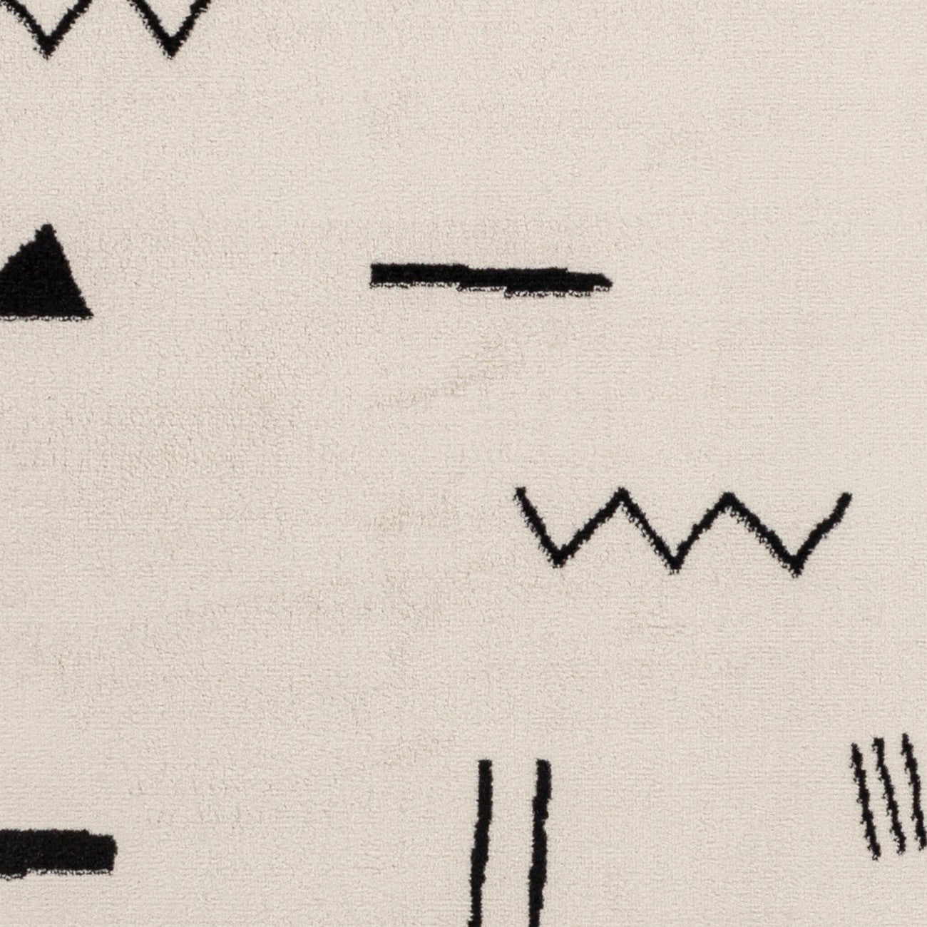 BIEBE OAK Scandi Modern Beige Area Rug Swatch