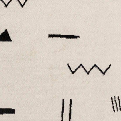 BIEBE OAK Scandi Modern Beige Area Rug Swatch