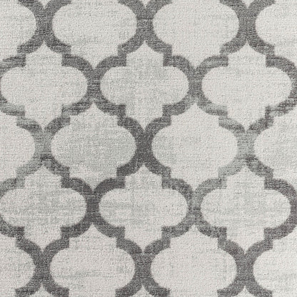 QUINN Scandi Modern Grey Area Rug Swatch