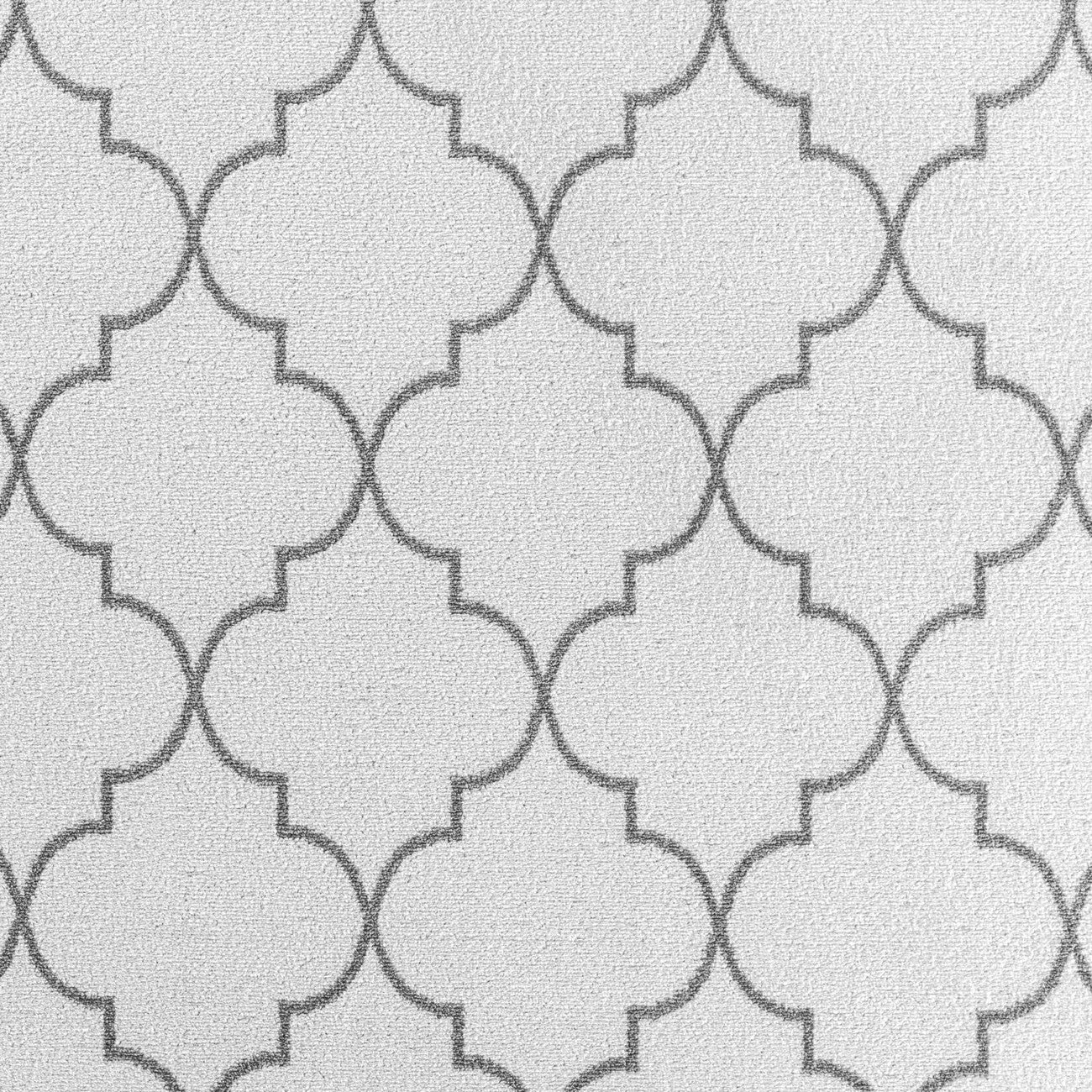 QUINN Vintage Oriental Boho White Area Rug Swatch