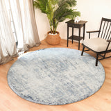 Alix Modern Marble Dark Blue Rug