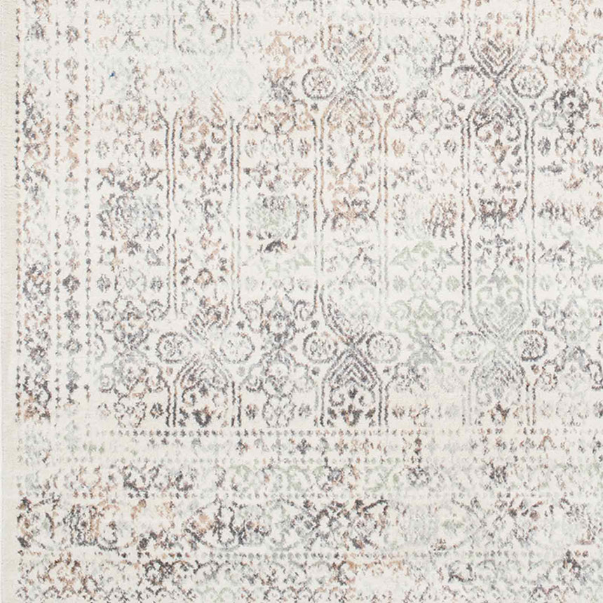 Vicky Vintage Oriental Boho Medium Grey Rug