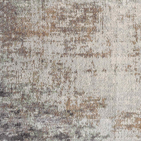 Alix Abstract Modern Marble Dark Brown Rug - Image 6