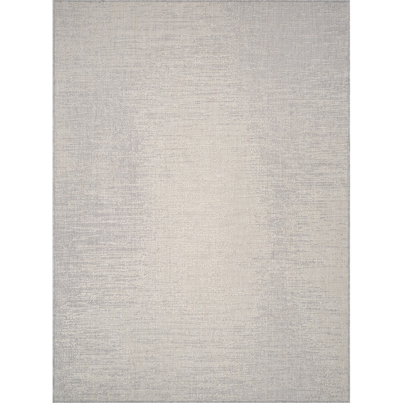 SHELBY Indoor & Outdoor Modern Light Grey/Beige Area Rug Flat