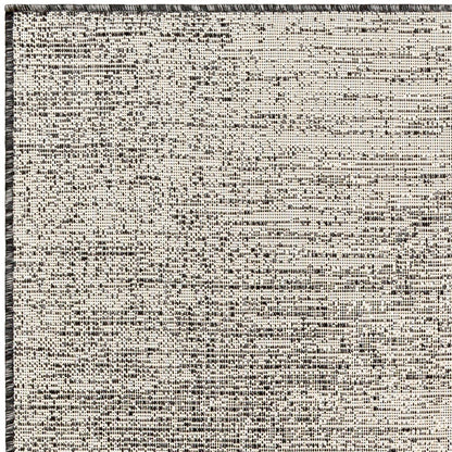 SHELBY Indoor & Outdoor Modern Black/Beige Area Rug Zoom