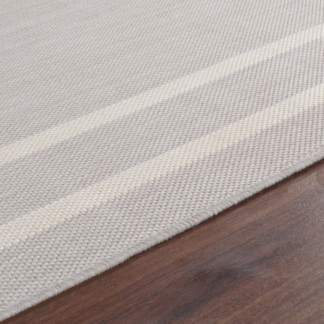 MARY Indoor & Outdoor Modern Light Grey/Ivory Area Rug Texture
