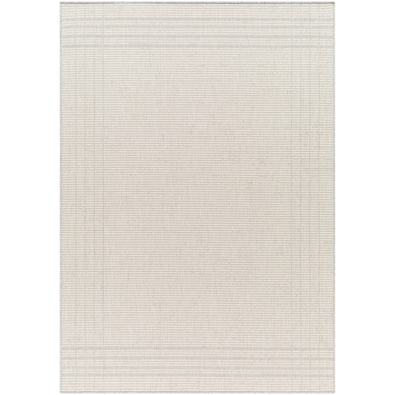 KASSIE Indoor & Outdoor Modern Light Grey/Beige Area Rug Flat