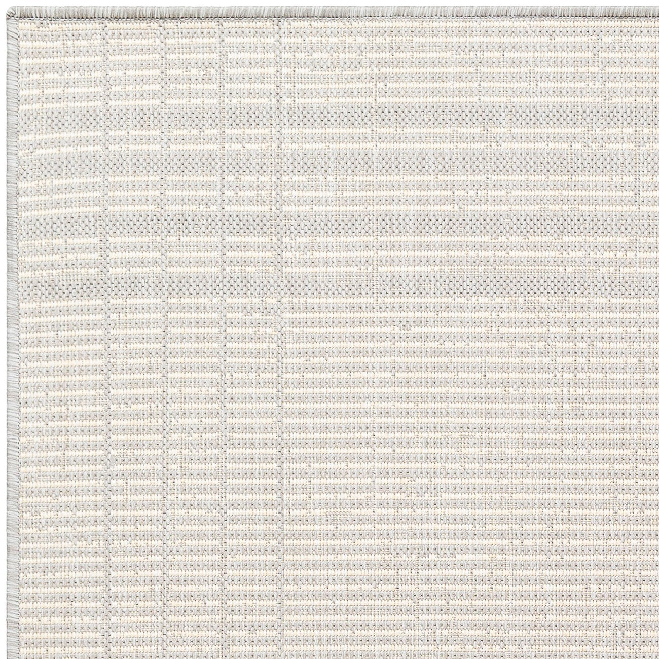 KASSIE Indoor & Outdoor Modern Light Grey/Beige Area Rug Zoom