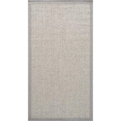 JODY Modern Light Grey/Ivory Area Rug Flat