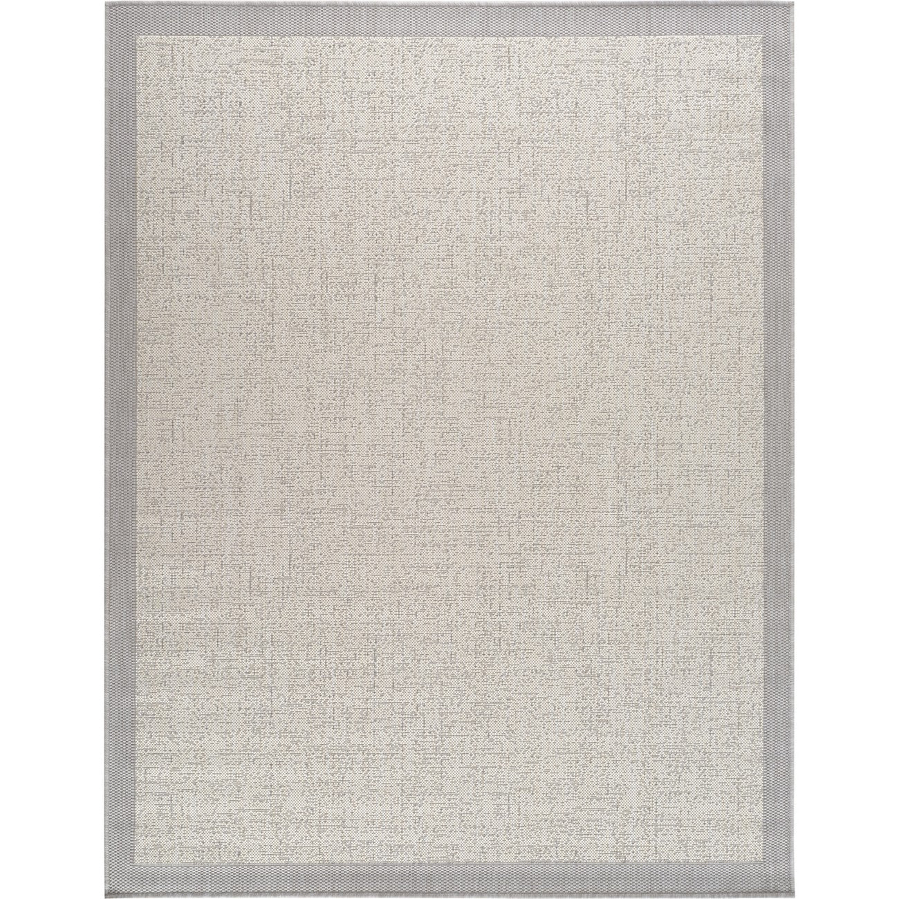 JODY Modern Light Grey/Ivory Area Rug Flat