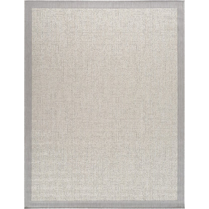 JODY Modern Light Grey/Ivory Area Rug Flat