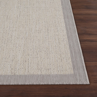JODY Modern Light Grey/Ivory Area Rug Front