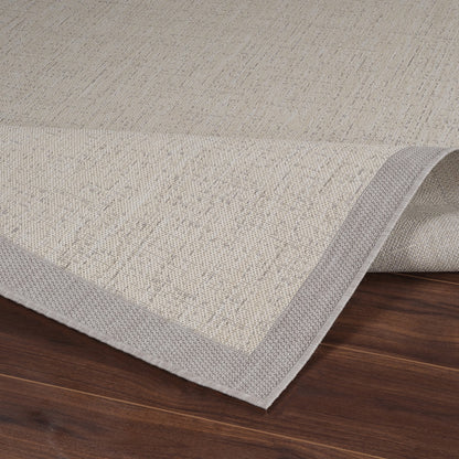 JODY Modern Light Grey/Ivory Area Rug Fold