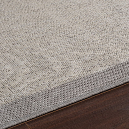 JODY Modern Light Grey/Ivory Area Rug Texture