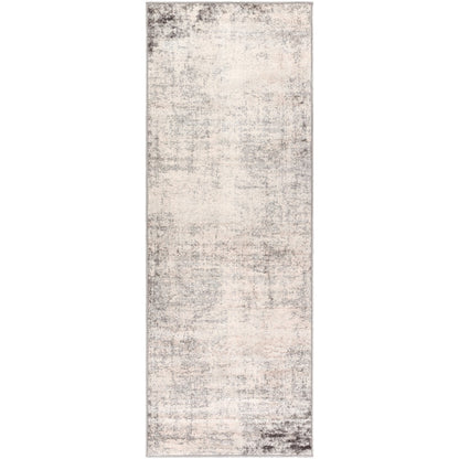 ALIX Abstract Modern Marble Charcoal Area Rug Flat