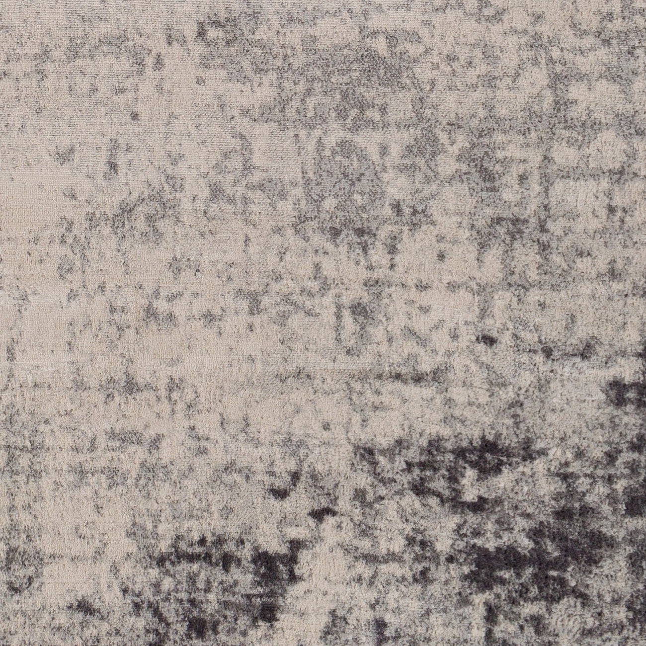 ALIX Abstract Modern Marble Charcoal Area Rug Swatch