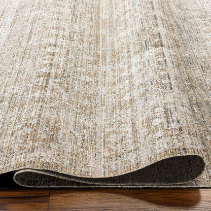 SANJANA Becki Owens x Livabliss Indoor & Outdoor Machine Washable Dark Sage Area Rug Texture