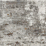 Maylene Abstract Modern Marble Charcoal Rug