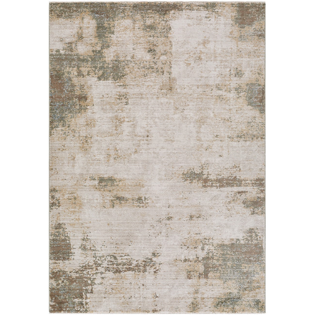 TALI Galey Alix x Livabliss Abstract Modern Marble Brown/Cream Area Rug Flat