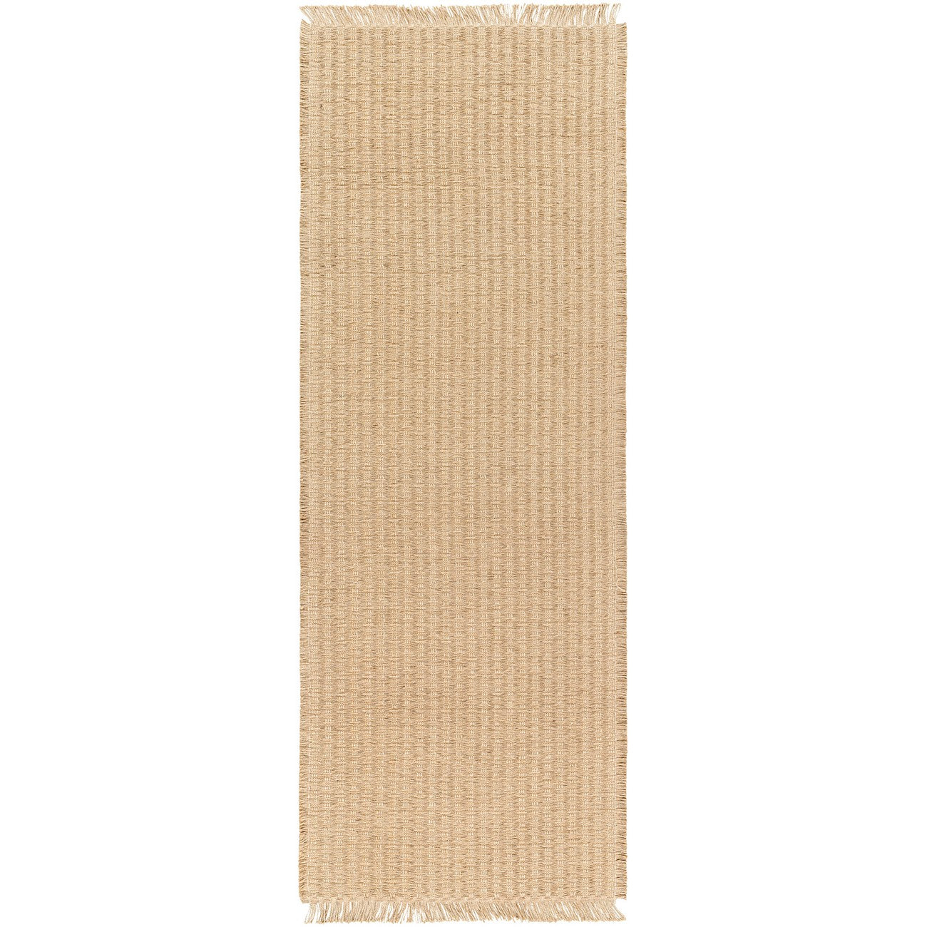 TOMI Becki Owens x Livabliss Natural Fiber Camel Jute Area Rug Flat