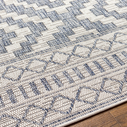 TRICIA Indoor & Outdoor Global Jute-Look Brown Area Rug Texture