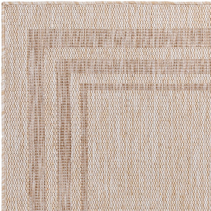 GEORGIA Indoor & Outdoor Cottage Jute-Look Beige Area Rug Zoom