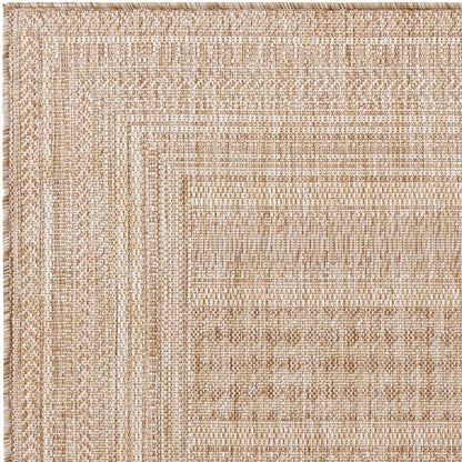 SIERRA Indoor & Outdoor Global Jute-Look Brown Area Rug Zoom
