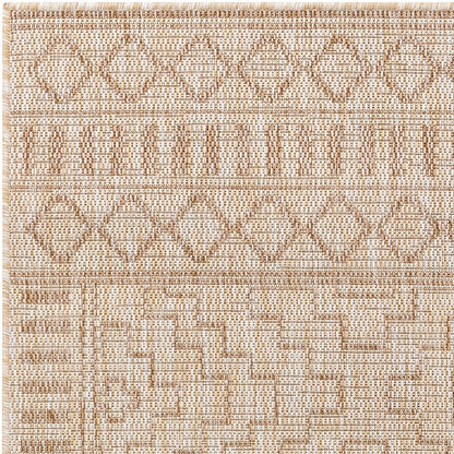 TRICIA Indoor & Outdoor Global Jute-Look Beige Area Rug Zoom