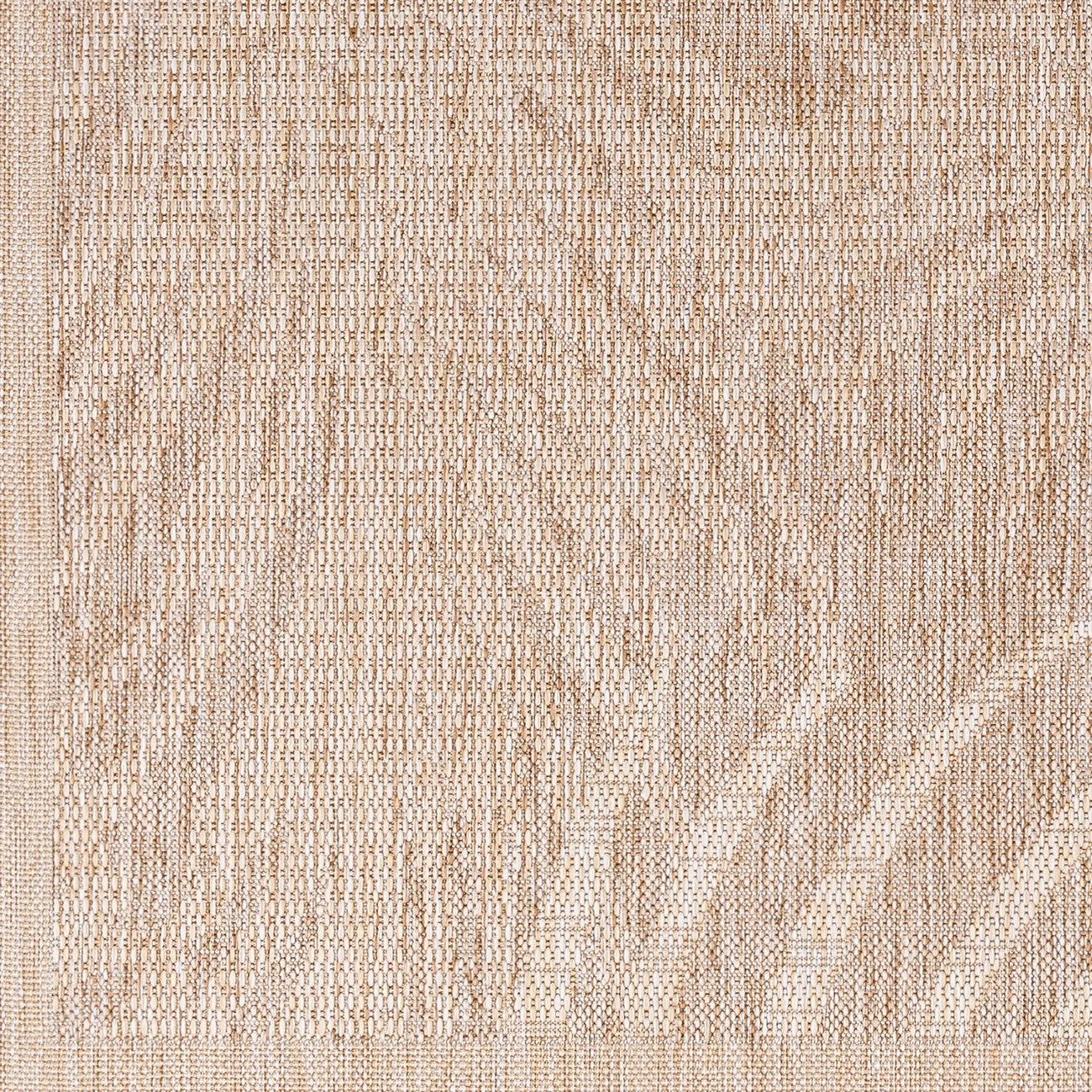 VANESSA Indoor & Outdoor Coastal Jute-Look Beige Area Rug Swatch