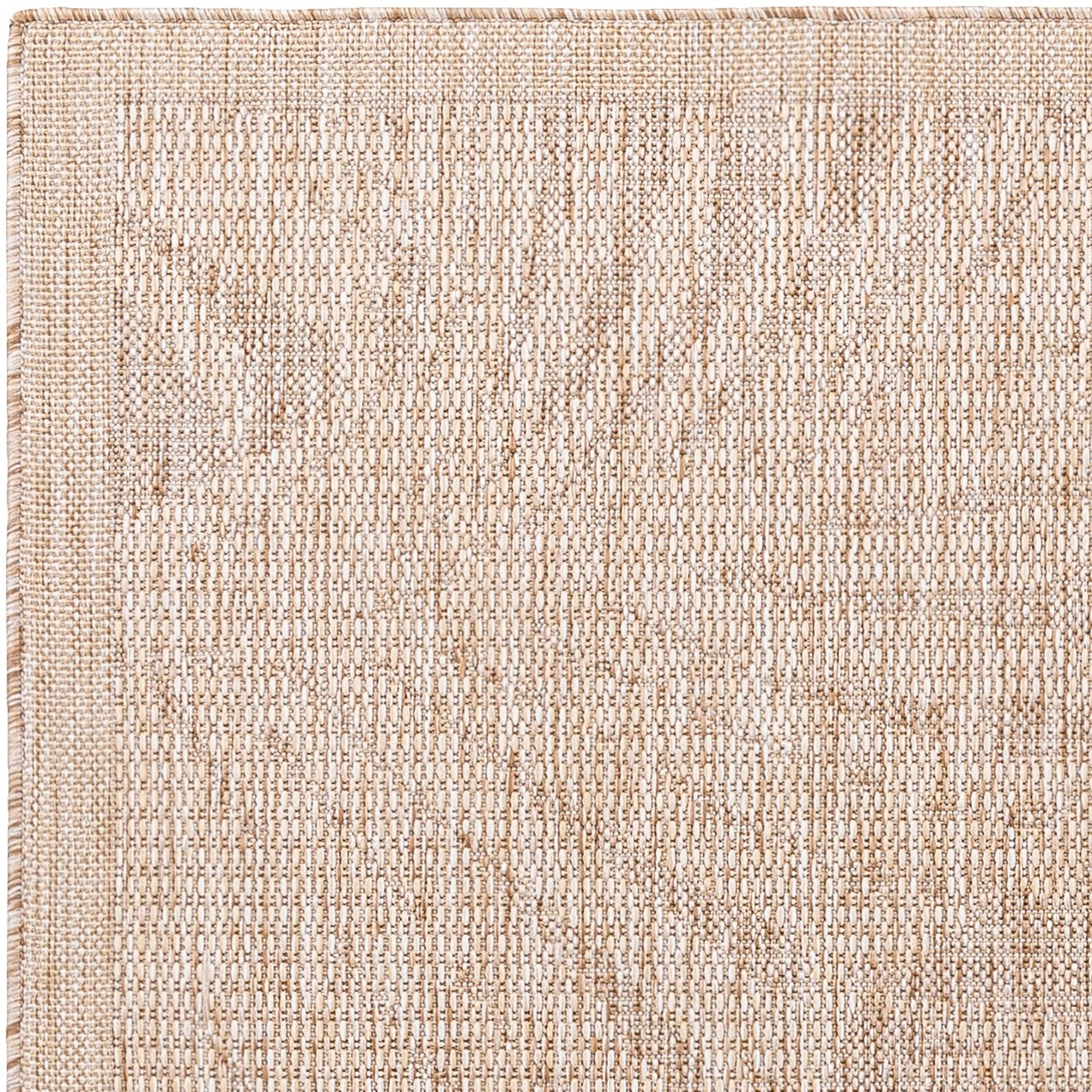 VANESSA Indoor & Outdoor Coastal Jute-Look Beige Area Rug Zoom