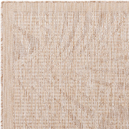 VANESSA Indoor & Outdoor Coastal Jute-Look Beige Area Rug Zoom