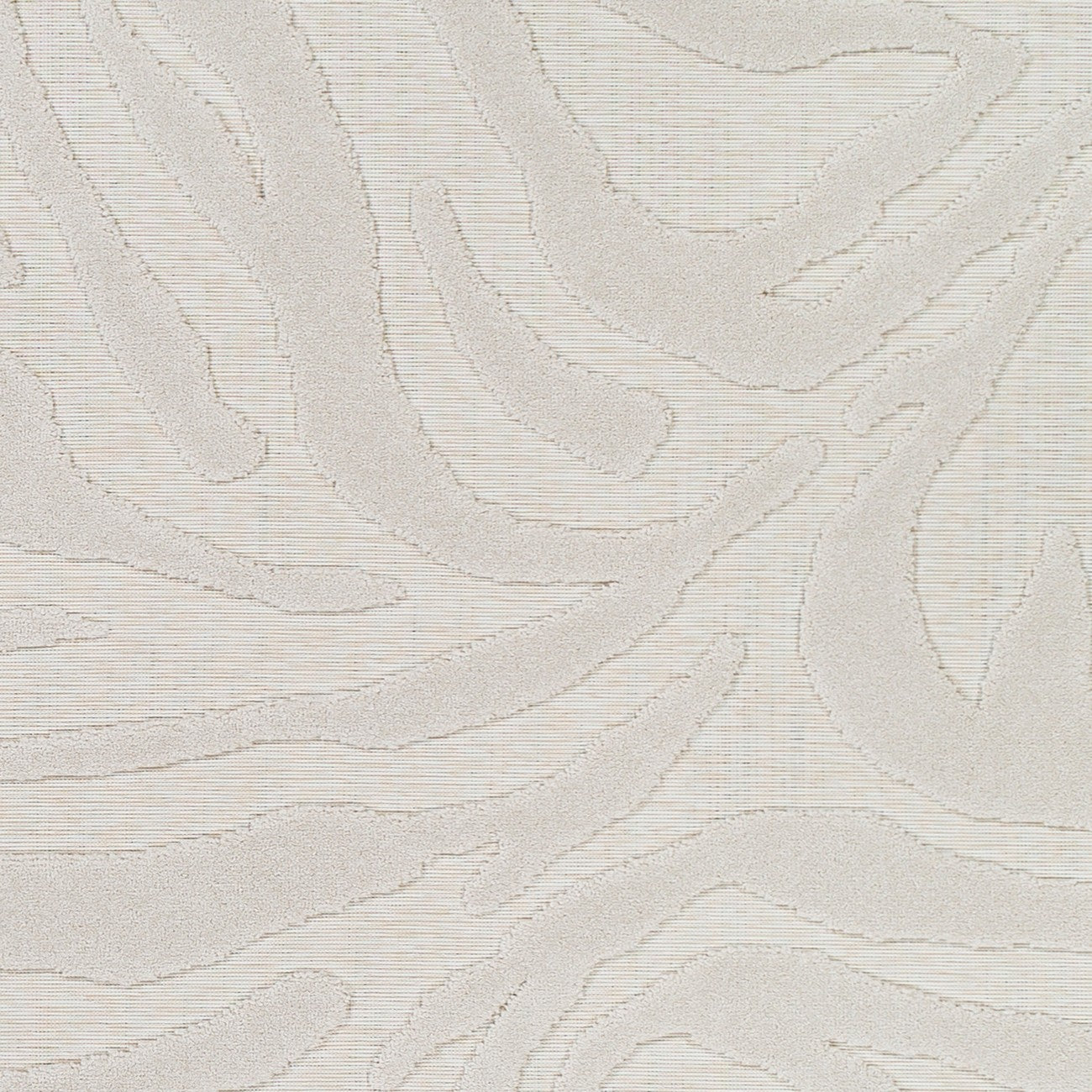 VEERA Indoor & Outdoor Modern Cream Area Rug Swatch