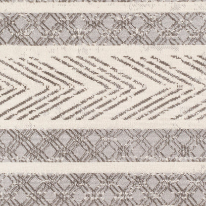 WAIFU Scandi Modern Light Grey Area Rug Swatch