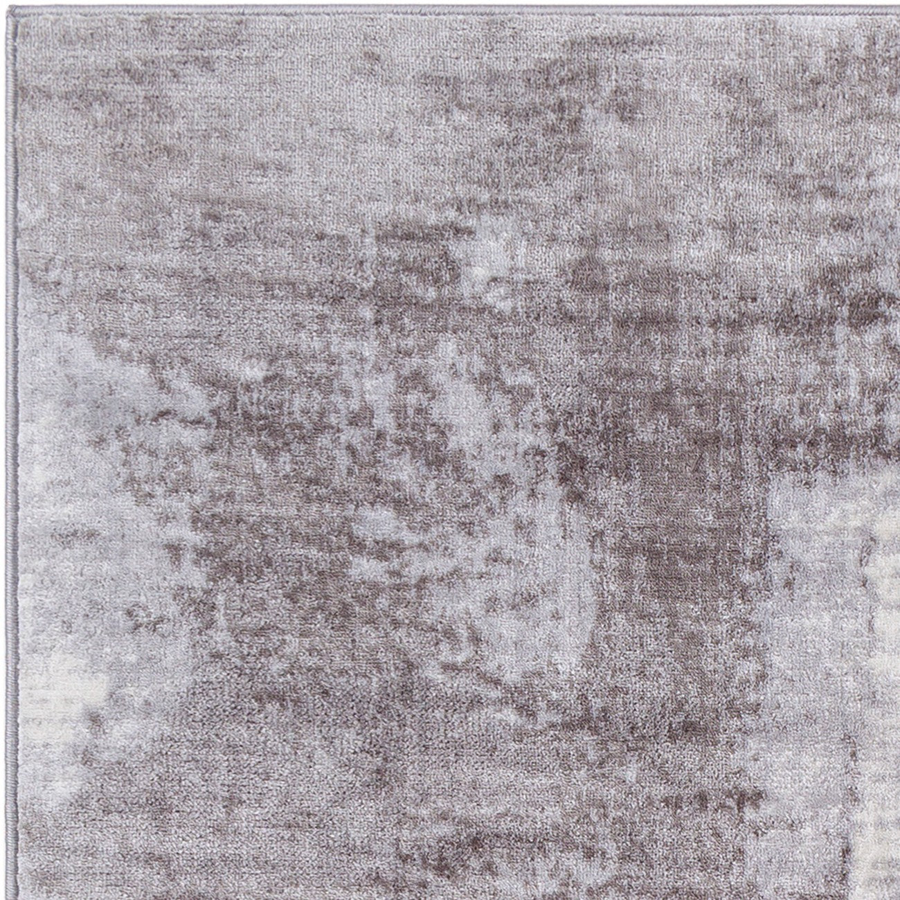 GIULIA Abstract Modern Marble Light Grey Area Rug Zoom