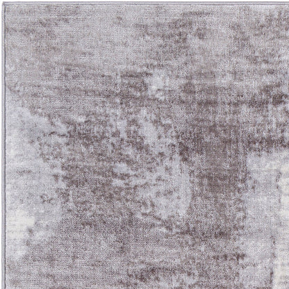 GIULIA Abstract Modern Marble Light Grey Area Rug Zoom