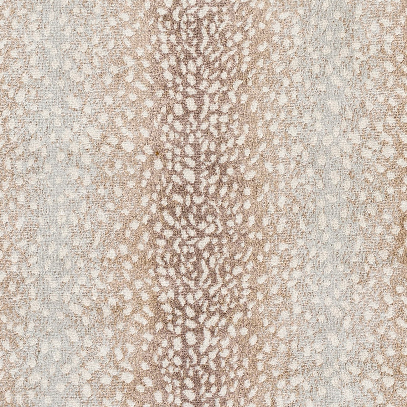 ZORINA Scandi Boho Tan Polka Dot Area Rug Swatch