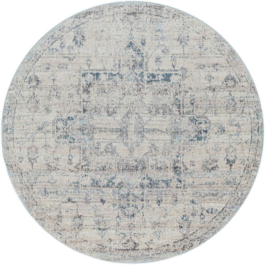 Lya Vintage Oriental Boho Ivory Rug