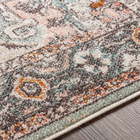 Dia Vintage Oriental Boho Brick Rug - Image 3