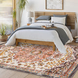 Celia Vintage Oriental Boho Brick Rug