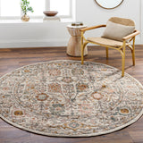 Amira Vintage Oriental Boho Burnt Orange Rug