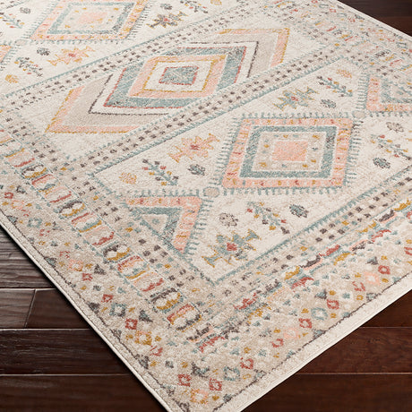Evelyn Vintage Oriental Boho Brick Rug - Image 6