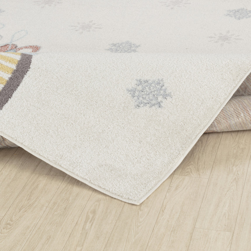 Dingo Kids Modern Multicolour/Blue Bedroom Rug - Image 4