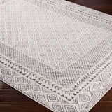 Ambre Scandi Geometric Charcoal Light/Beige Rug