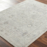 Davina Becki Owens x Livabliss Vintage Oriental Boho Light Grey Rug - Image 6
