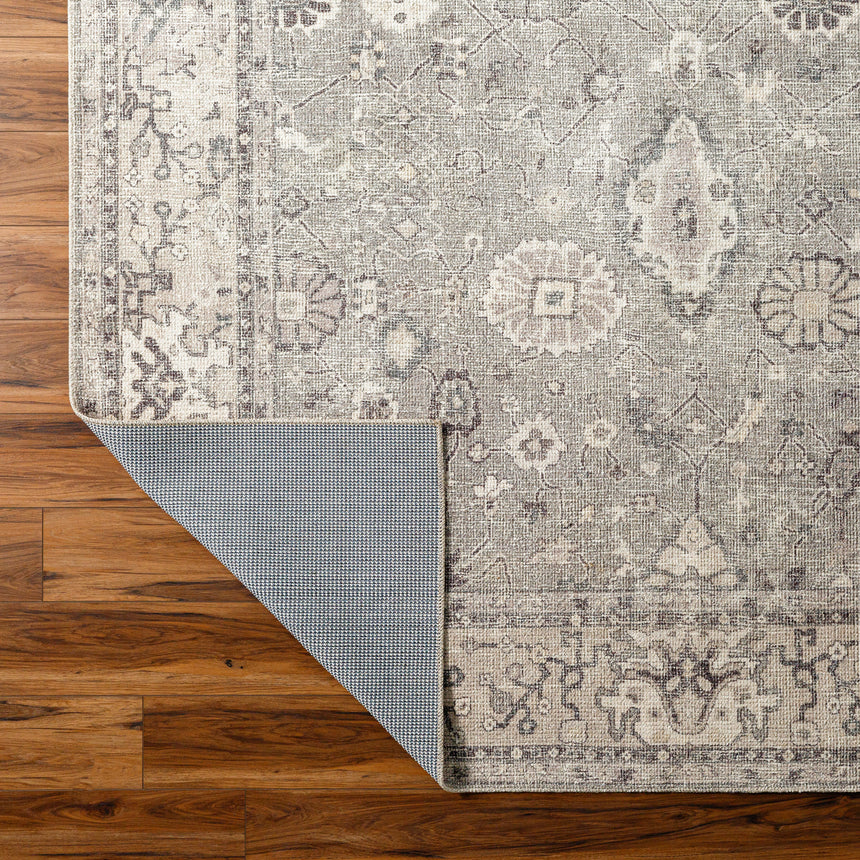 Davina Becki Owens x Livabliss Vintage Oriental Boho Beige/Dark Brown Rug - Image 3