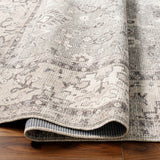 Davina Becki Owens x Livabliss Vintage Oriental Boho Beige/Dark Brown Rug - Image 4