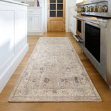 Davina Becki Owens x Livabliss Vintage Oriental Boho Camel Rug - Image 2