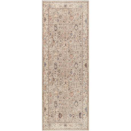 Davina Becki Owens x Livabliss Vintage Oriental Boho Camel Rug - Image 1