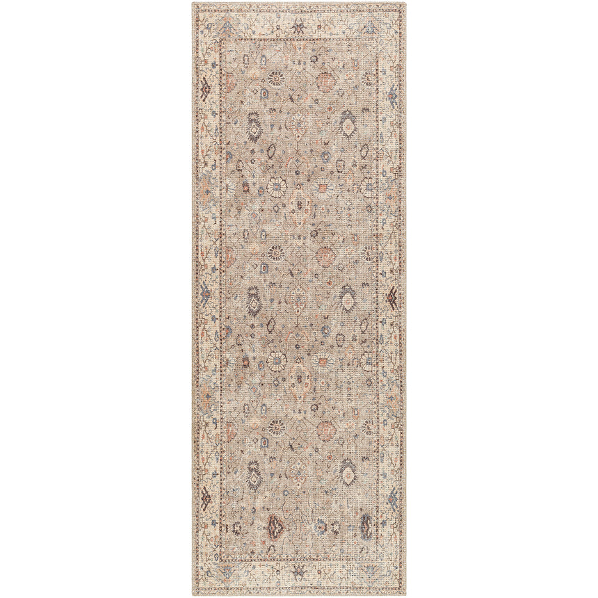 Davina Becki Owens x Livabliss Vintage Oriental Boho Camel Rug - Image 1