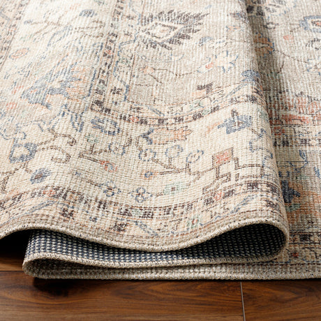 Davina Becki Owens x Livabliss Vintage Oriental Boho Camel Rug - Image 4